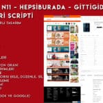 Pazaryeri Scripti ve C2C Yazılımı ile kendi online pazaryerinizi oluşturun! Çoklu satıcı desteği, güvenli ödeme sistemleri ve kullanıcı dostu arayüz ile e-ticaret işinizi hızla büyütün. Bugün pazaryeri çözümümüzle e-ticaret dünyasına adım atın!